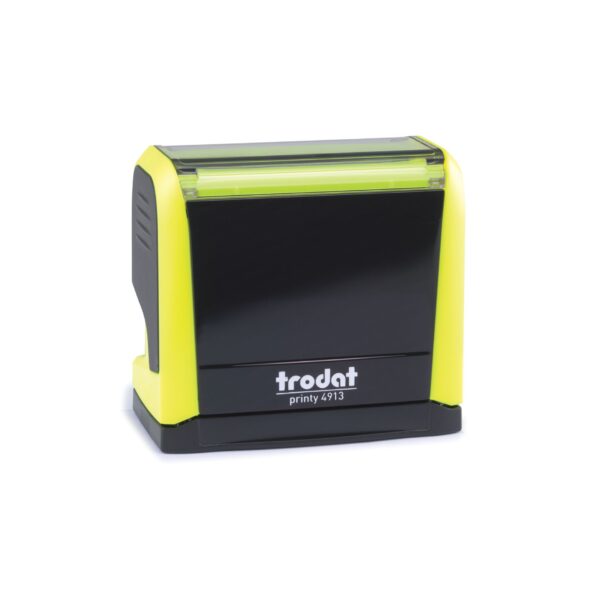 sello-de-texto-printy-4.0-amarillo-neon-4913am